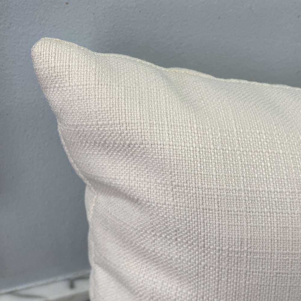 Illinois Home for the Holidays Decorative Pillow - Cream and Black 19in x 13 in - Picture 3 of 11